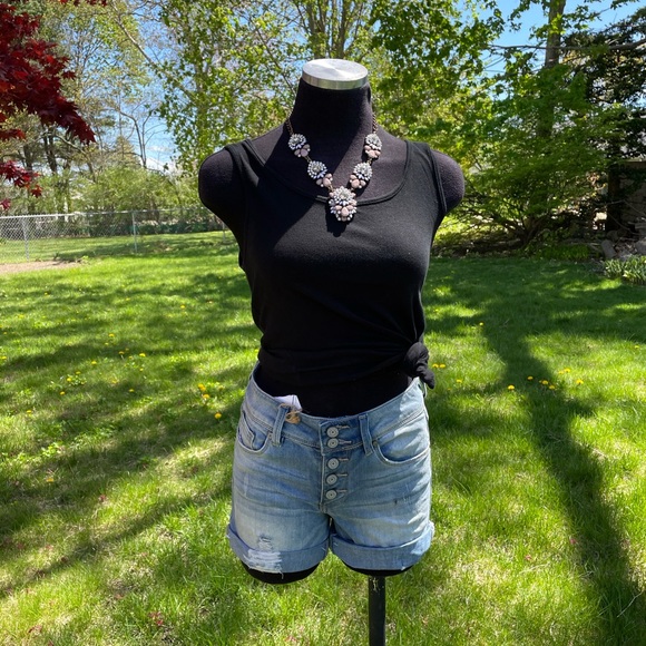 Button up jean shorts NWT - Picture 2 of 8